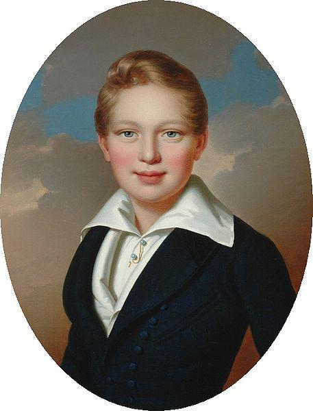  Portrait of Archduke Alexander of Austria son of Archduke Joseph, Palatine of Hungary